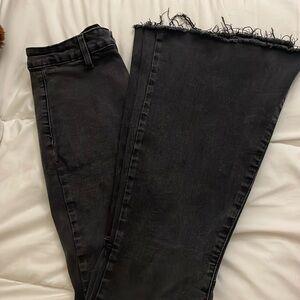 Black YMI Chloe flare jeans in size 9